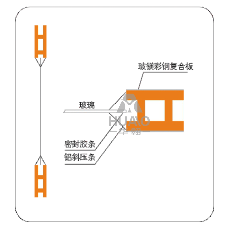 湖北固定玻璃大样