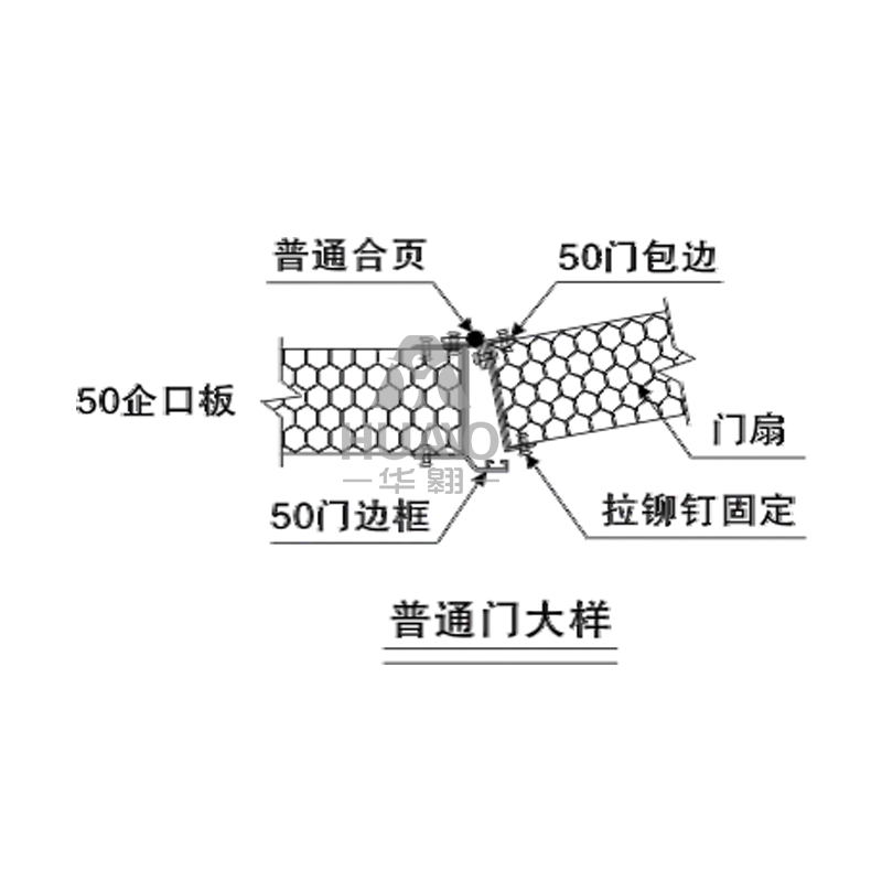 湖北普通门大样